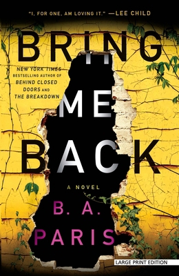 Bring Me Back [Large Print] 1432853406 Book Cover