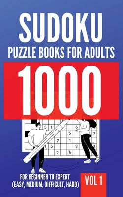 1000 Sudoku Puzzle Books For Adults For Beginne... B09SHSSZCC Book Cover