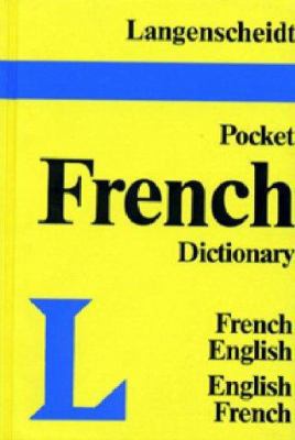 Langenscheidt's Pocket Dictionary French 088729104X Book Cover