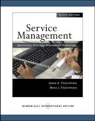 Service Management: Operations, Strategy, Infor... 0071263462 Book Cover