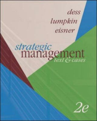 Strategic Management: Text and Cases 0072933917 Book Cover