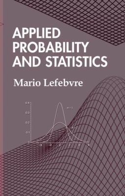 Applied Probability and Statistics 0387284540 Book Cover