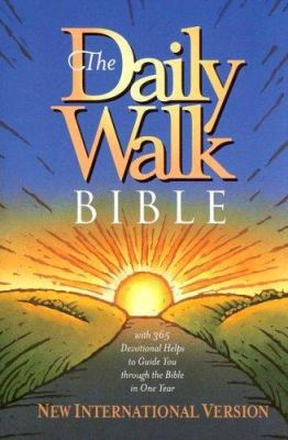 Daily Walk Bible-NIV 0842322272 Book Cover