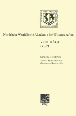 Aspekte des traditionellen chinesischen Kunstbe... [German] 3531073699 Book Cover