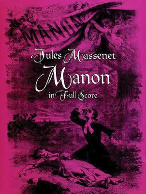 Manon in Full Score (Dover Music Scores) 048629871X Book Cover