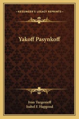 Yakoff Pasynkoff 1162904364 Book Cover