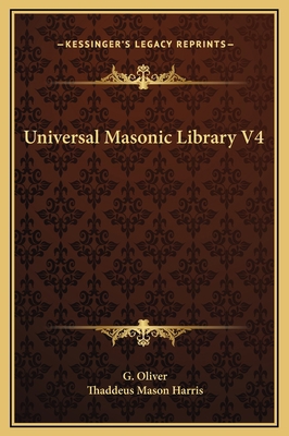 Universal Masonic Library V4 116934237X Book Cover