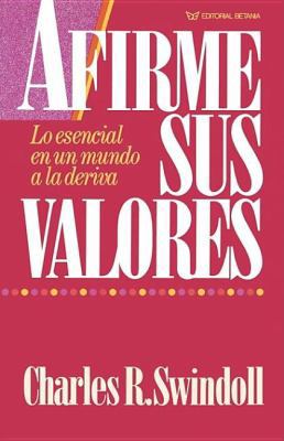 Afirme Sus Valores 0881130877 Book Cover