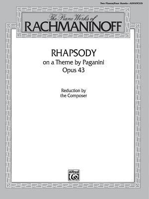 Rhapsody on a Theme by Paganini, Opus 43, for T... 0769259669 Book Cover