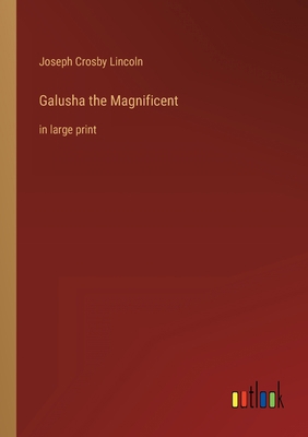 Galusha the Magnificent: in large print 3368336185 Book Cover