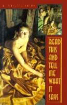 Read This and Tell Me What It Says 0870239880 Book Cover