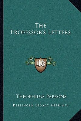 The Professor's Letters 1163089966 Book Cover