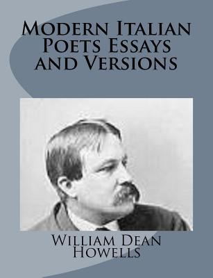 Modern Italian Poets Essays and Versions 1499227108 Book Cover