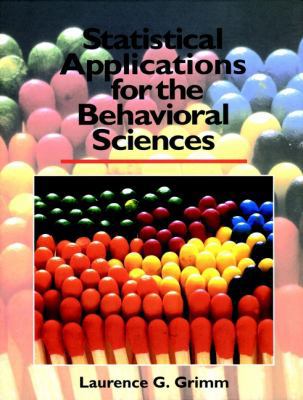 Statistical Applications for the Behavioral Sci... 0471509825 Book Cover