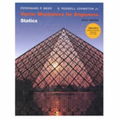 Vector Mechanics for Engineers Statics Sixth Ed... B000I2T4HK Book Cover