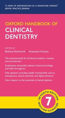 Oxford Handbook of Clinical Dentistry 0198832176 Book Cover