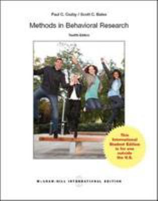 Methods in Behavioral Research, 12e [Spanish] 981457709X Book Cover