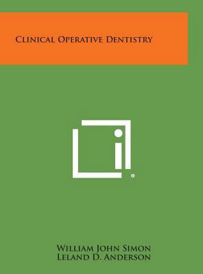 Clinical Operative Dentistry 1258709503 Book Cover