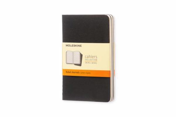 Moleskine Cahier Journal (Set of 3), Pocket, Ru... B01MU26CAD Book Cover