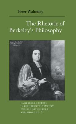 Rhetoric of Berkeley's Philoso 0521374138 Book Cover