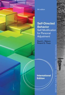 Self-Directed Behavior: Self-Modification for P... 1285077105 Book Cover