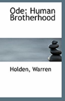 Ode: Human Brotherhood 1113239069 Book Cover