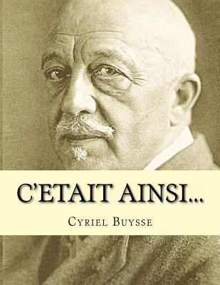 C'Etait ainsi... [French] 1530764394 Book Cover