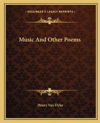 Music And Other Poems 1162675268 Book Cover