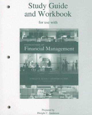 Foundations of Financial Management Study Guide... 0073257494 Book Cover