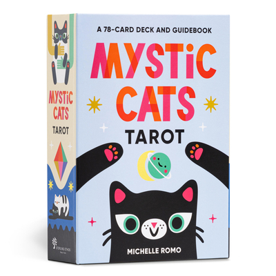 Mystic Cats Tarot: A 78-Card Deck and Guidebook 1454953187 Book Cover