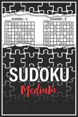 Sudoku Medium: Puzzle Book with Solution - 200 ... B08T7QRMRW Book Cover