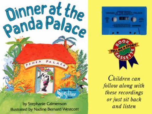 Dinner at the Panda Palace Book and Tape [With ... 0694700541 Book Cover