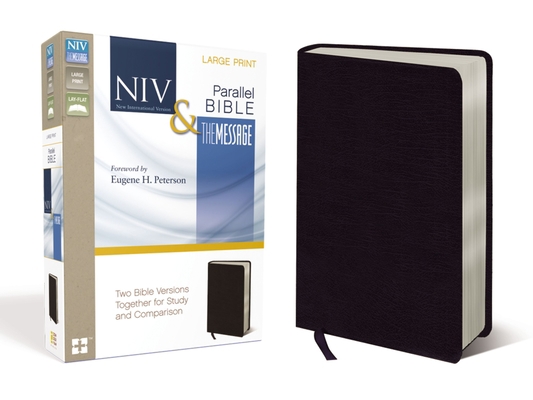 Side-By-Side Bible-PR-NIV/MS-Large Print: Two B... [Large Print] 0310436869 Book Cover