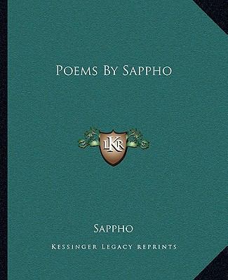 Poems By Sappho 116268013X Book Cover