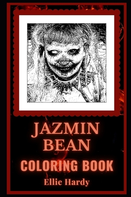 Jazmin Bean Coloring Book: An Alternative Indie Singer and a Motivating Stress Relief Adult Coloring Book B08K41YBVP Book Cover