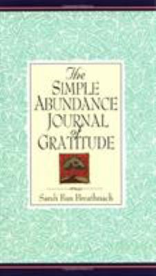 The Simple Abundance Journal of Gratitude B0047PDD1W Book Cover