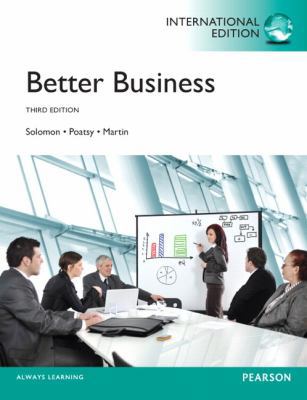 Better Business: International Edition 0133378497 Book Cover