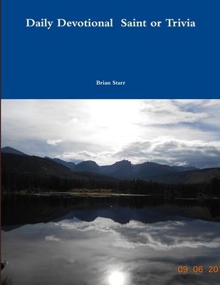 Daily Devotional Saint or Trivia 1312220244 Book Cover