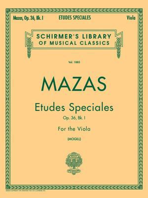 Etudes Speciales, Op. 36 - Book 1: Schirmer Lib... B007NWRTB6 Book Cover