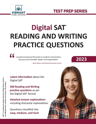 Digital SAT Reading and Writing Practice Questions 1636511589 Book Cover