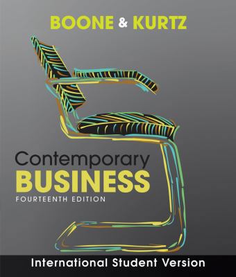 Contemporary Business By Boone, Louis E.; Kurtz... B00BG6Z8HW Book Cover