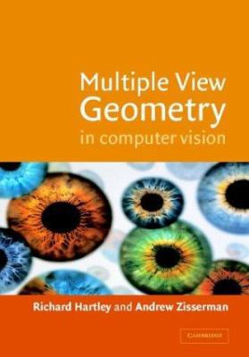 Multiple View Geometry in Computer Vision 0521623049 Book Cover