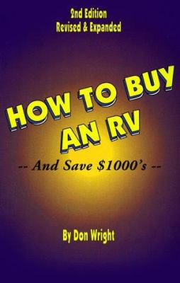 How to Buy an RV and Save $1000's 0937877204 Book Cover
