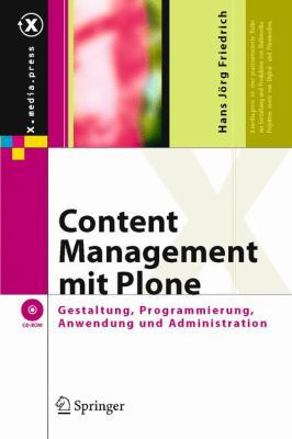 Content Management Mit Plone: Gestaltung, Progr... [German] 3540287639 Book Cover