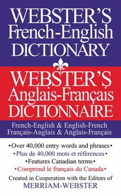 Webster's French-English Dictionary 1892859793 Book Cover