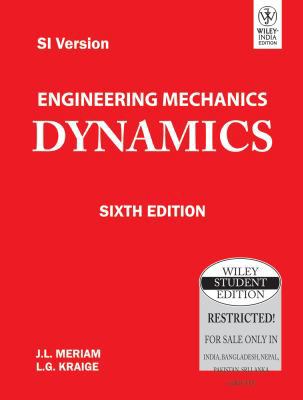 Engineering Mechanics: Dynamics [Paperback] [Au... 8126527633 Book Cover