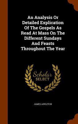 An Analysis Or Detailed Explication Of The Gosp... 134524388X Book Cover