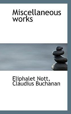 Miscellaneous Works 1115441027 Book Cover