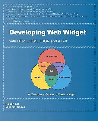 Developing Web Widget with HTML, CSS, JSON and ... 1450502288 Book Cover