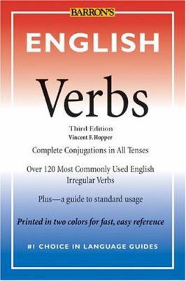 English Verbs (Barron's Verb Series) 0764128302 Book Cover